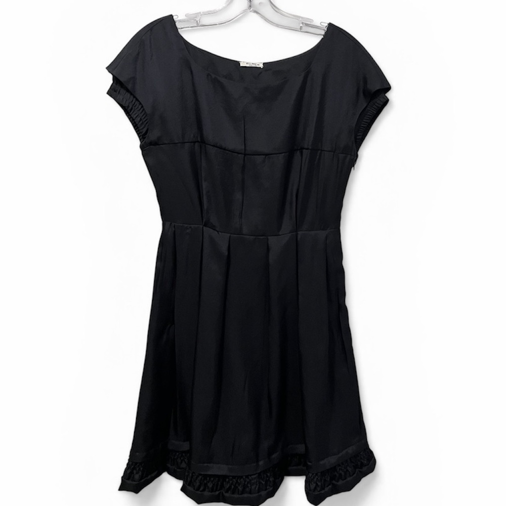 Miu Miu Black Fit & Flare Dress IT 40 (US 4) Pockets Made in Italy